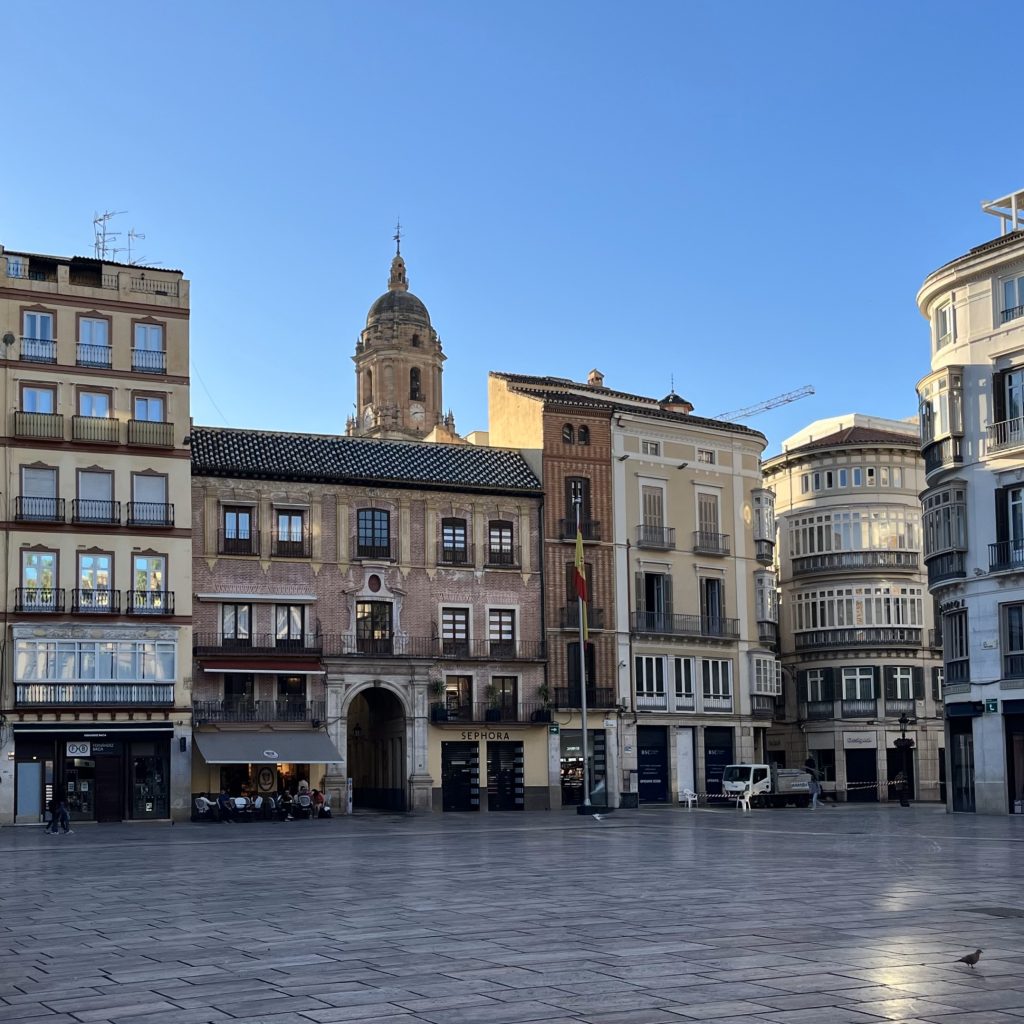 Plaza de la Constitución in Málaga