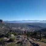 Moclín: View of the Sierra Nevada