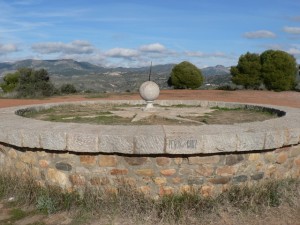Sundial at Llano de la Perdiz, Granada